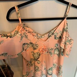 Hawaiian floral top